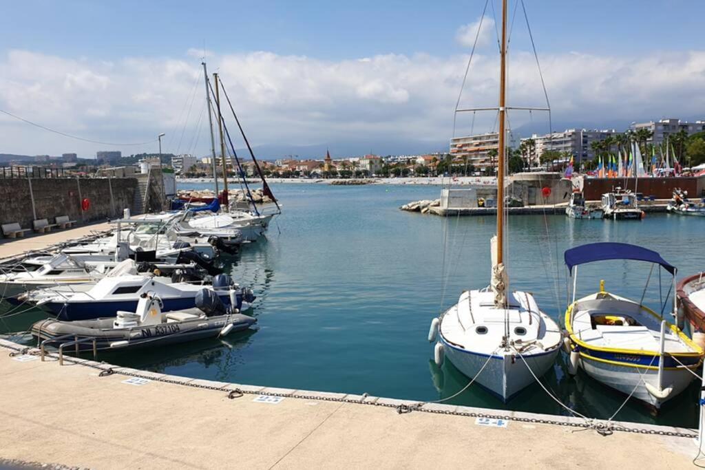 Ferienwohnung Aiguesmarines Cagnes-sur-Mer Exterior foto